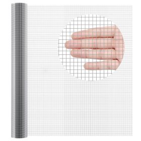 VEVOR Hardware Cloth, 1/4 inch 48in x 50 ft 23 Gauge, Hot Dipped Galvanized Wire Mesh Roll, Chicken Wire Fencing, Wire Mesh for Rabbit Cages, Gar